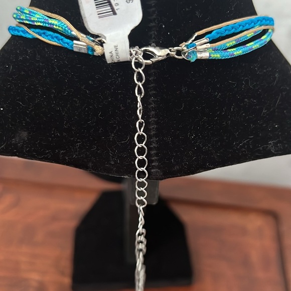 Free People My Magic Layered Necklace Ariana Ost Bohemian Glass Whimsical -New - Picture 7 of 12